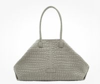 Liebeskind Berlin Waxy Croco XL Shopper grau Bayern - Gaimersheim Vorschau