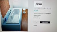 Neue Badewanne von Hoesch. Modell Benidorm 1700 x 800 Nordrhein-Westfalen - Düren Vorschau