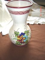 große Vase Italien Paestum bunte Blumen Keramik 30 cm hoch Bayern - Seefeld Vorschau