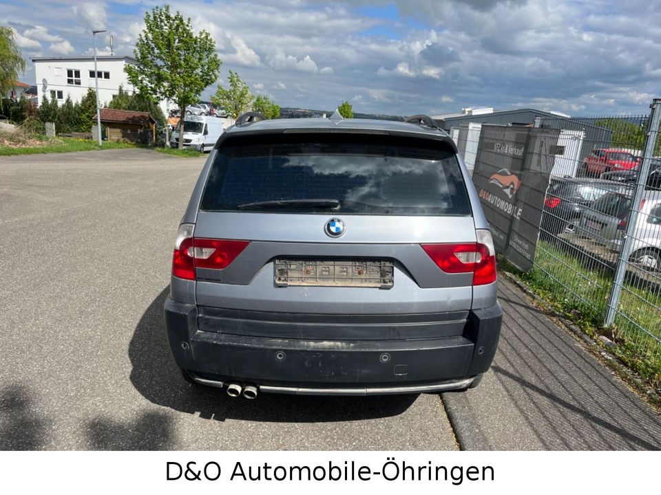 BMW X3 3.0d Leder Navi Xenon SHZ PDC LM *TÜV 12/25* in Öhringen