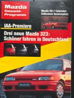 Prospekt Mazda Programm inkl. RX-7, MX-5 von 09/1989 Nordrhein-Westfalen - Mettmann Vorschau