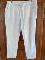 Opus Leinenmix-Hose Morla im Jogging Stil, weiß, Gr. 40 Nordrhein-Westfalen - Grevenbroich Vorschau