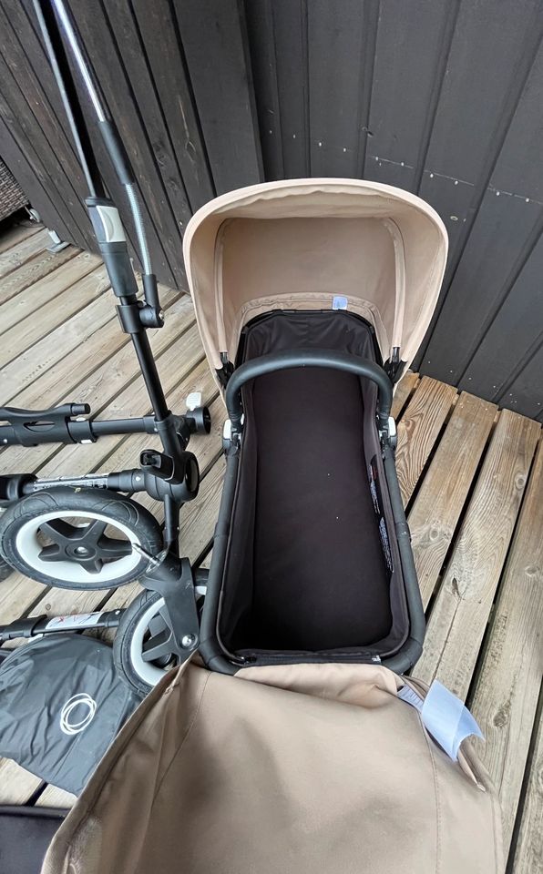 Bugaboo Donkey geschwisterwagen, zwillingswagen, Kinderwagen in Borkwalde