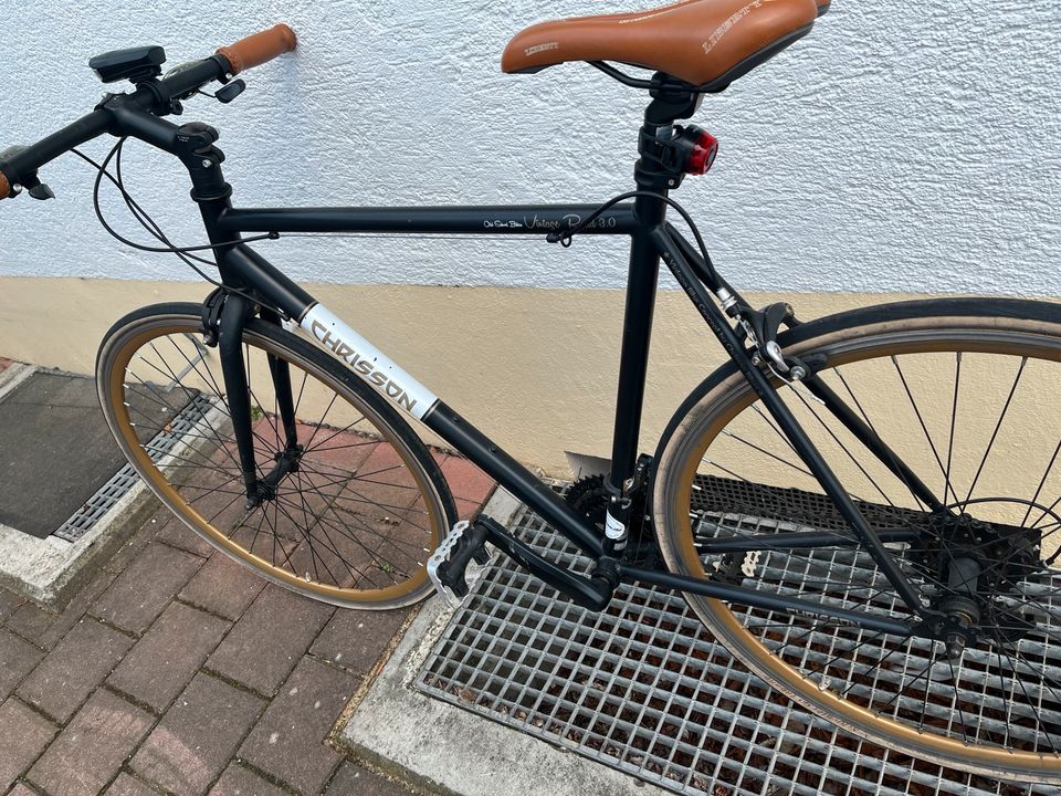 28 Zoll Urbanbike CHRISSON VINTAGE ROAD 3.0 mit 21 Gang Shimano in Neuenburg am Rhein