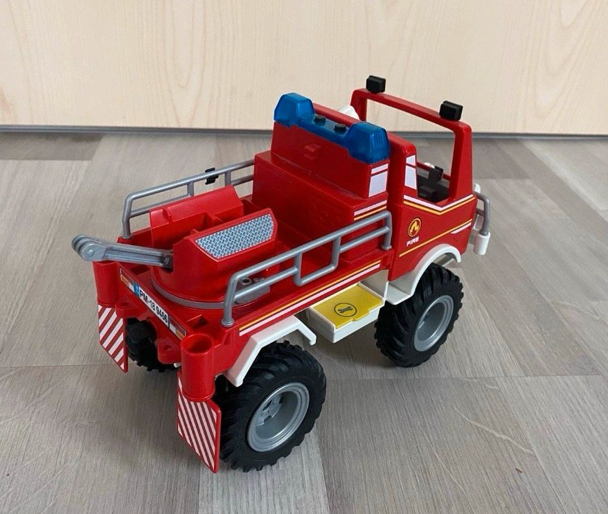Playmobil Feuerwehr Fahrzeug Unimog rar selten 1986 in Weimar