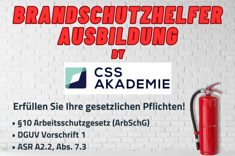 Ausbildung zum Brandschutzhelfenden nach DGUV 205-023 in Bremen