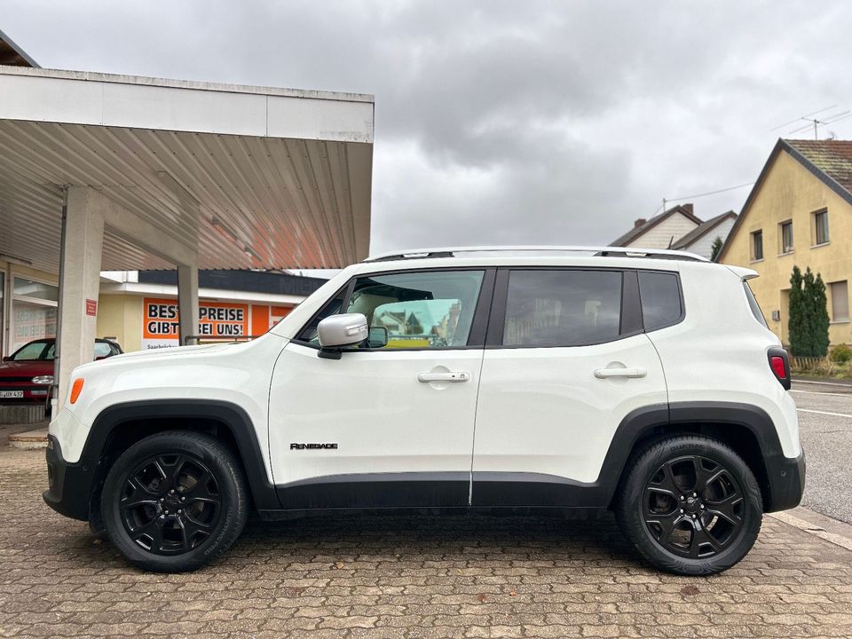 Jeep Renegade 1,4 Ltr Limited Aut. Navi Leder Ahk Pdc in Losheim am See