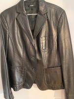 Hugo Boss Lederblazer Grösse 44 / 100% Lammleder schwarz, neuwert Hessen - Lautertal Vorschau