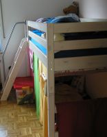 Flexa Hochbett Kleiderschrank Regal Kinderzimmer weiß lasiert Nordrhein-Westfalen - Bad Lippspringe Vorschau
