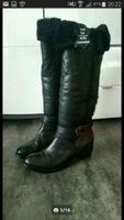 Stiefel Winterstiefel Lammfell Leder Langschaft Buffalo schwarz Baden-Württemberg - Eberstadt Vorschau