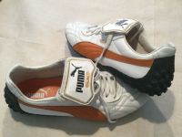 Original PUMA - Sneaker (Gr. 40) weiß-orange „King“   TOP ZUSTAND Düsseldorf - Gerresheim Vorschau