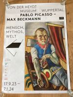 Poster Plakat Kunstdruck Max Beckmann Mensch Mythos  Welt Steele / Kray - Essen Freisenbruch Vorschau