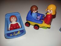 Playmobil 1 2 3 - Set Mutter mit Kinderwagen + 2 Kindern Baden-Württemberg - Rheinfelden (Baden) Vorschau