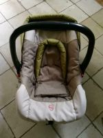 Zekiwa Babyschale fürs Auto Autositz gebraucht grün beige Leipzig - Engelsdorf Vorschau
