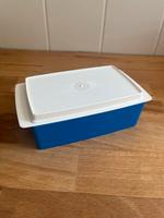 DDR Butterdose Ostalgie Vintage blau weiß Leipzig - Altlindenau Vorschau