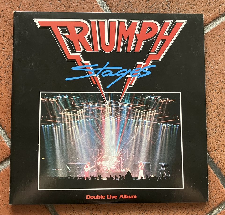 Triumph - Stages (Schallplatte/Vinyl) in Würzburg