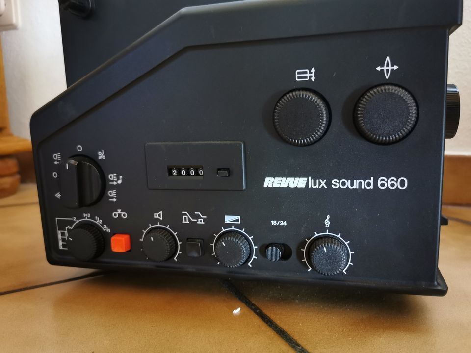 Revue Lux Sound 660 - Super 8 Projektor - GETESTET in Mietingen