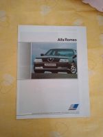 Alfa Romeo Zender Prospekt 1989 *TOP* inkl Poster Nordrhein-Westfalen - Moers Vorschau