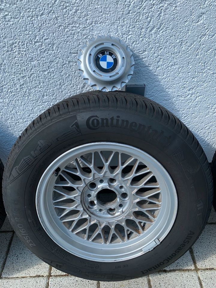 BMW BBS Styling 5 Felgen 16Zoll mit Nabendeckel und guten Reifen in Berlin