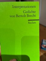 Reclam - Interpretationen Gedichte von Berthold Brecht Nordrhein-Westfalen - Saerbeck Vorschau