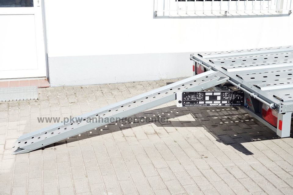 Gebrauchter Motorradanhänger STEMA SyStema MT Hochlader 1500kg 301x183cm in Stuhr