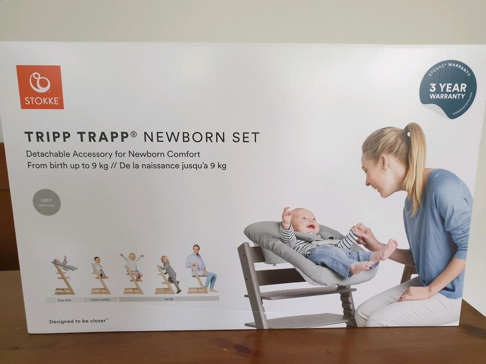 Tripp Trapp Newborn Set in Grau -Neu- in Xanten