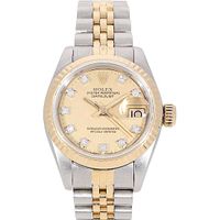 Rolex Lady Datejust 62523 D18 K10  mit Box und Watchwinder Nordrhein-Westfalen - Möhnesee Vorschau