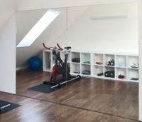 Spiegelwand 200 hoch 150 breit - Home Gym - großer Spiegel Hessen - Wesertal Vorschau