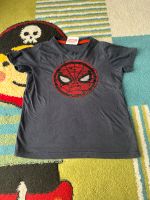 Marvel Spiderman Pailetten Tshirt 110/116 Nordrhein-Westfalen - Sprockhövel Vorschau