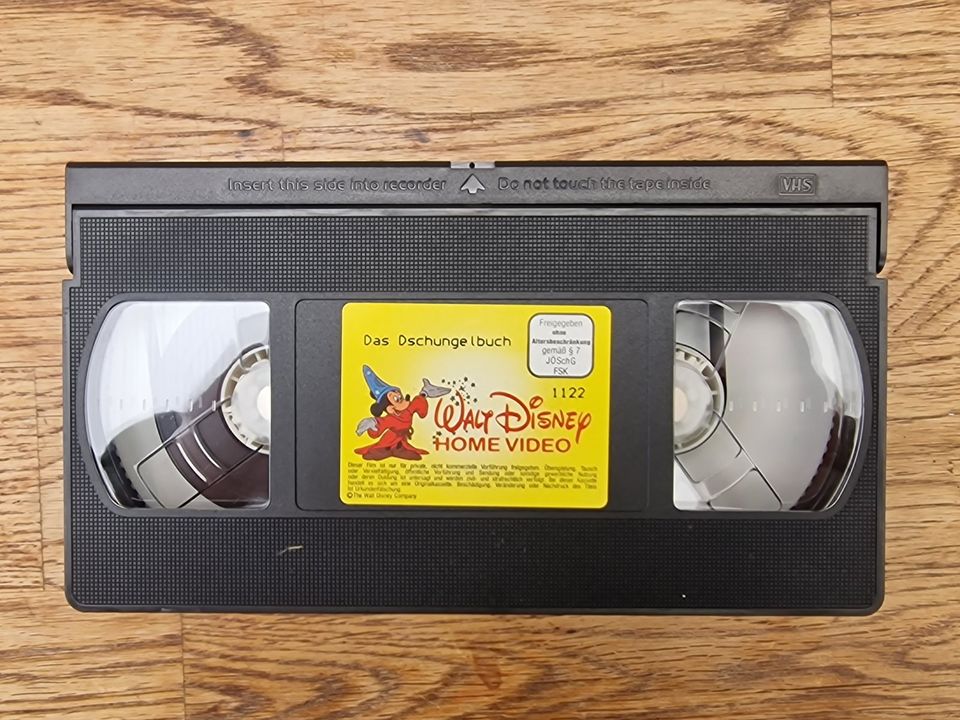 Das Dschungelbuch VHS Kassette mit 2 Hologrammen in Stuttgart