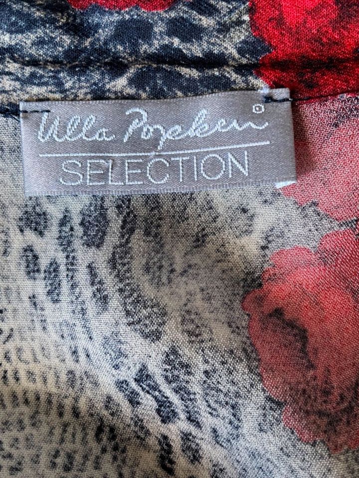 Ulla Popken Selection, Hingucker Bluse, Animalprint, Blumen,50-52 in Gelsenkirchen