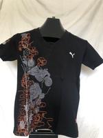 T-Shirt, schwarz - Gr. 38 - PUMA - mit Muster Bayern - Rödental Vorschau