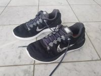 NIKE Lunarglide 5 Größe EUR 45 Schwarz Weiß 599160-010 Laufschuh Baden-Württemberg - Karlsruhe Vorschau