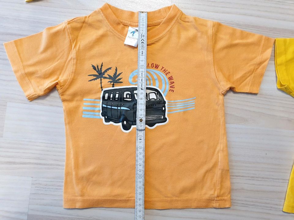 T-Shirt kurze Ärmel Sommer Junge Gr.  92 in Schwanewede