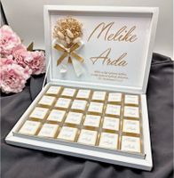 Schokobox Schokolade Gold weiß Gastgeschenke Geschenke Hochzeit Baden-Württemberg - Ludwigsburg Vorschau