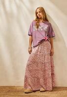 Zara | Traumhaft schöner Maxirock mit Blumen | Rosa Gr. S 36 Hessen - Wiesbaden Vorschau