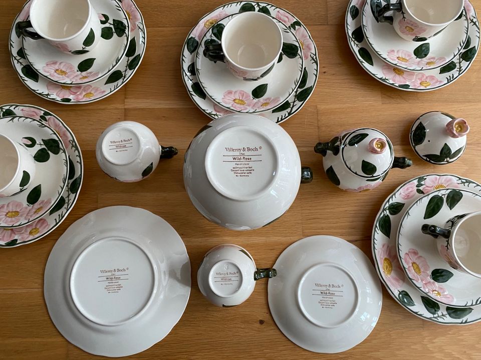 Villeroy & Boch Wild Rose Kaffee-Set 21-teilig wie Neu in Böblingen