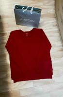 Luxus Pullover Marc Cain 40 42 weinrot Seide Kaschmir Wolle NP269 Brandenburg - Nexdorf Vorschau