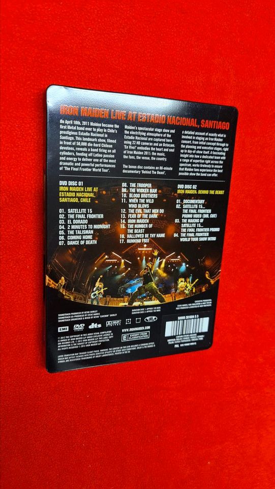 Iron maiden en vivo! Steelbook in Bisingen