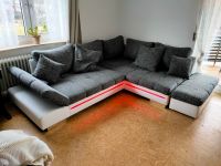 Sofa / Couch Graus Weiß Leder Baden-Württemberg - Waldkirch Vorschau