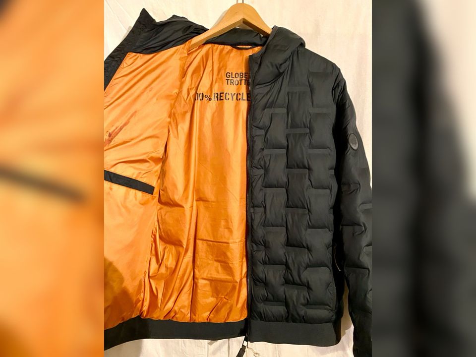 Globetrotter Herren Steppjacke mit Kapuze, oliv, Gr. XL in Heidelberg