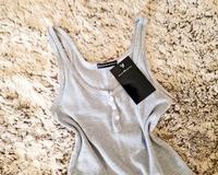 Shirt Brandy Melville Top Bluse Oberteil gestreift Knöpfe blau Bayern - Kempten Vorschau