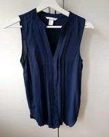 Neu H&M Bluse Top Blau 34 XS Baden-Württemberg - Weinstadt Vorschau