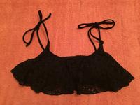 H&M Bandeau Oberteil Bikini Schwarz Gr.XS / 176 Sachsen - Markneukirchen Vorschau
