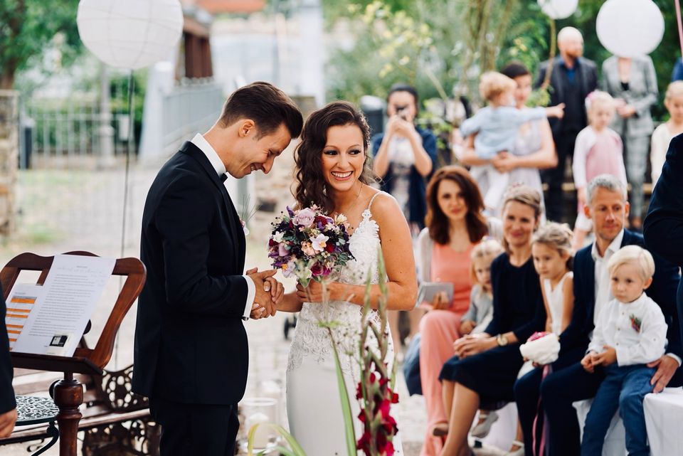 Fotograf: Hochzeitsfotos mit Fotobox und Drohne in Meschede