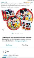Partyset Mickey Mouse (2x vorhanden) Bayern - Oberhausen a.d. Donau Vorschau
