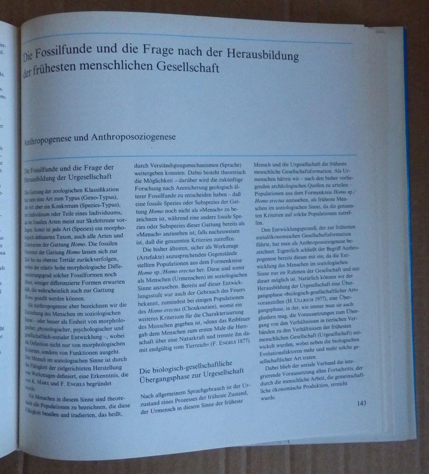 "Das Eiszeitalter", Urania- Verlag, H. D. Kahlke in Dresden