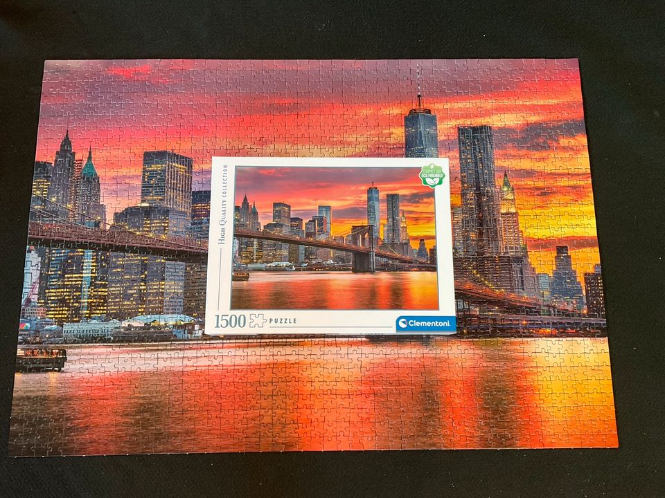 Clementoni Puzzle 1500 Teile „East River at dusk“ in Wolfsburg