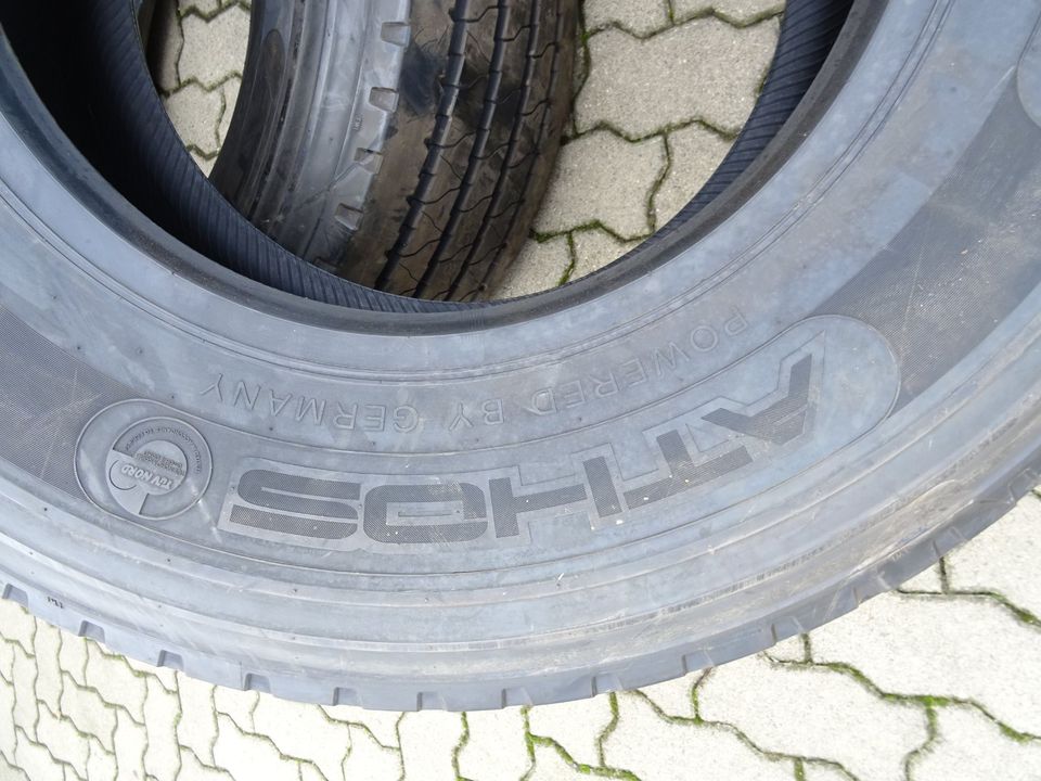 2 Stück LKW Auflieger Reifen 385/65 R22,5 Athos HG2556T Neu in Bad Harzburg