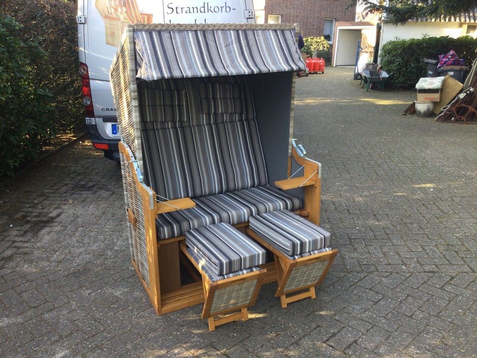 Strandkorb Gartenstrandkorb zwei-sitzer Urlaub im Strandkorb 42 in Neuenhaus